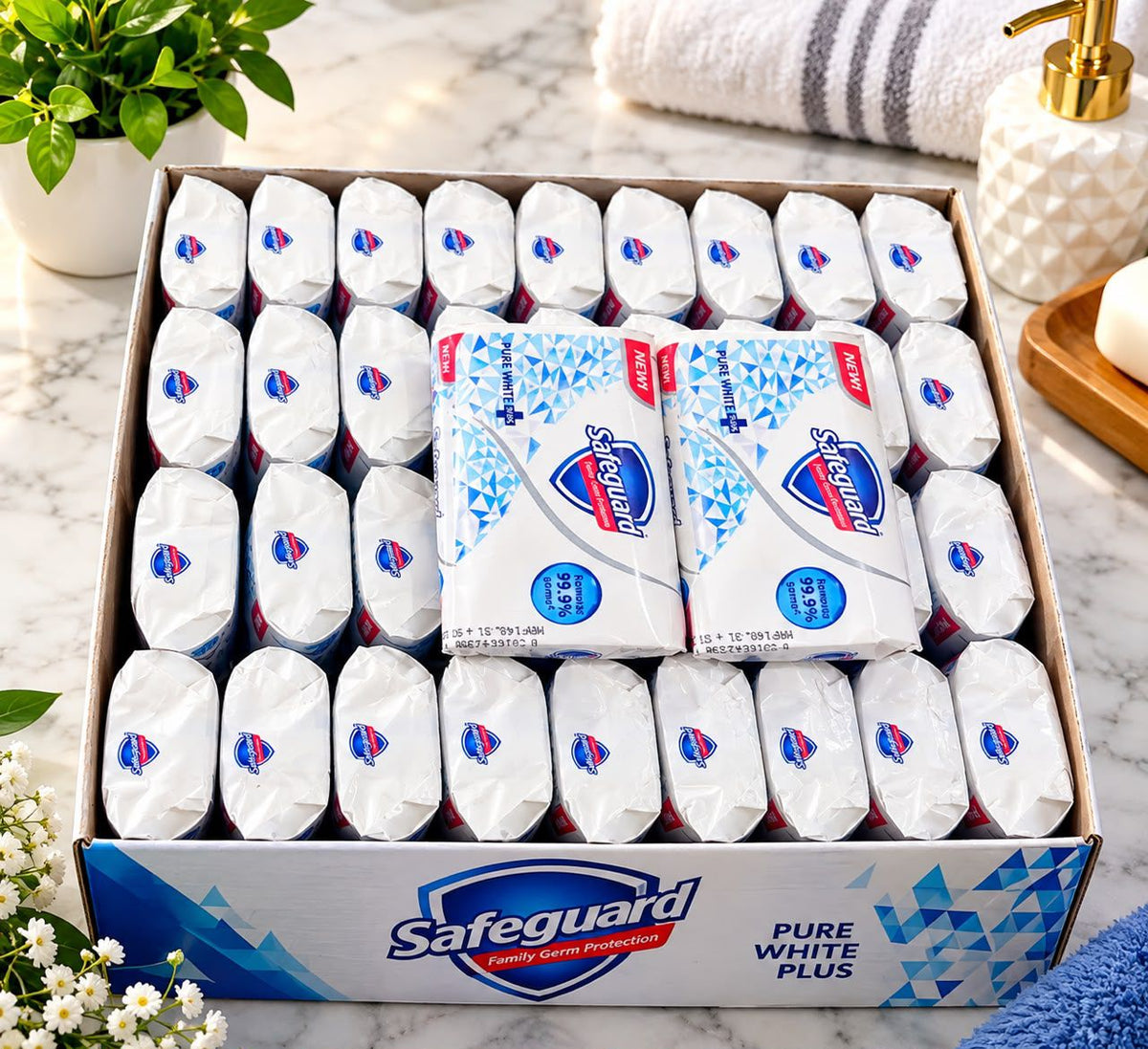 Safeguard Pure White Soap 125g Soap Bars For Everyday