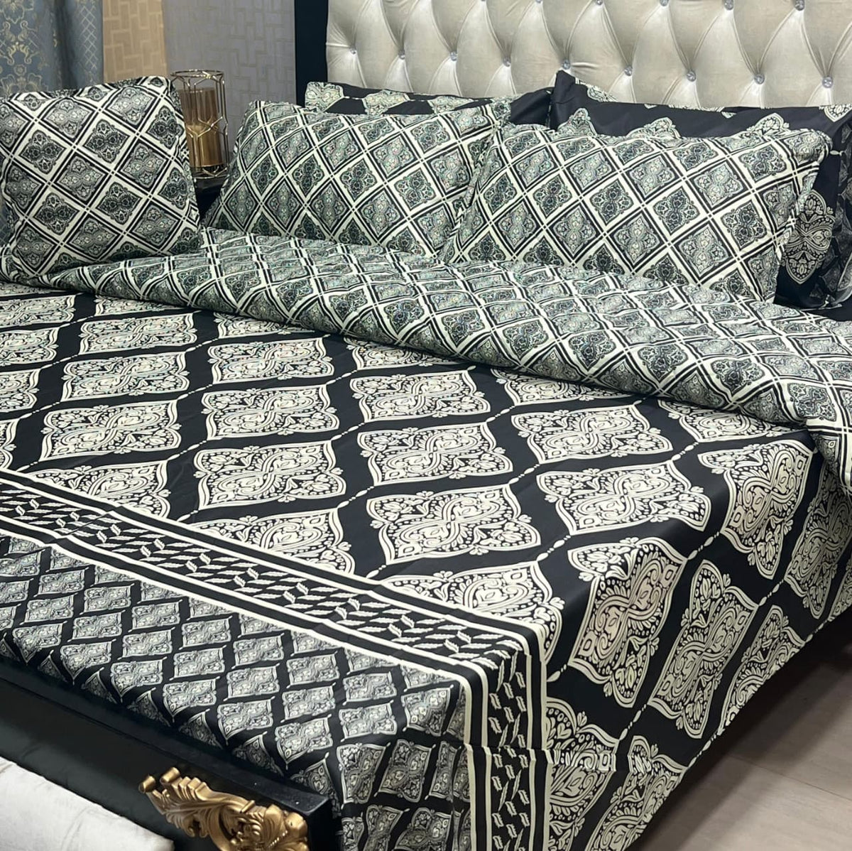 Bedsheet Pillow Covers And Cushion Cover