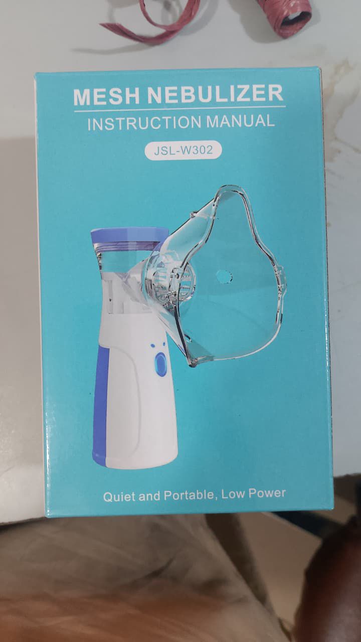 Portable Mesh Nebulizer For Kids And Adults - Health Accessory Designed For Respiratory Care And Daily Medical Routine