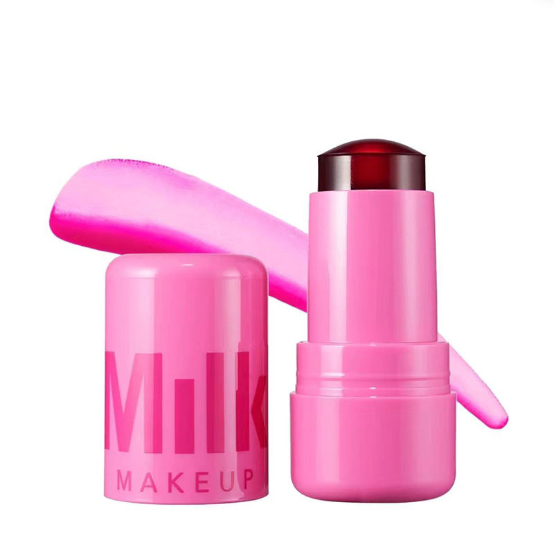Pack 4 Milk Makeup Blush High Pigment Jelly Tint, Refreshing & Hydrating Long-lasting Colour Jelly Tint (Random color)