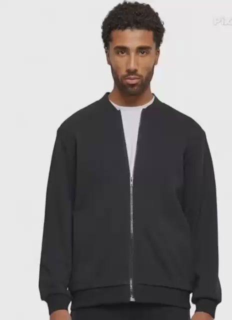 Premium Zipper Jacket For Men | French Fleece Fabric | Smart Look, Comfortable Wear, Easy Wash - Extra Large